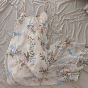 Ijoah Pink Floral Dress